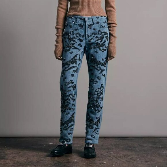 Rag & Bone Rosa Mid-Rise Boyfriend - Picture 1 of 15